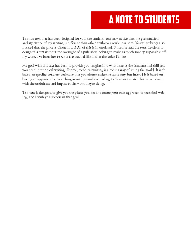Open Technical Writing - New Page